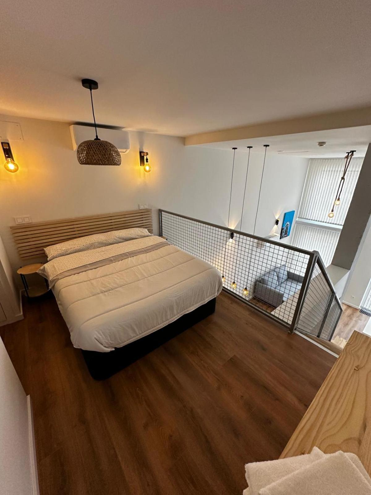 Ferienwohnung Black Rock Loft Madrid Exterior foto