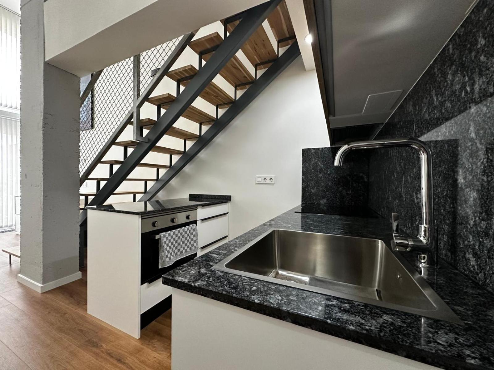 Ferienwohnung Black Rock Loft Madrid Exterior foto